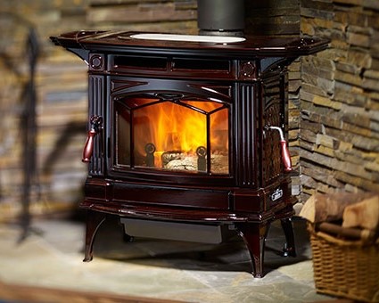 Install a classic<br /> Freestanding Wood Fireplace