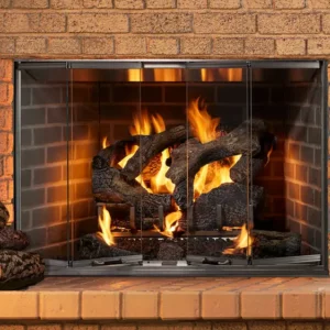 Heat & Glo Cottagewood Outdoor Open Wood Fireplace